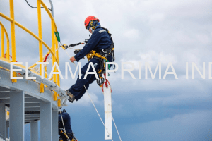 Pengecatan Struktur Besar: Mengapa Memilih Jasa Rope Access Lebih Efisien?