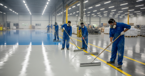 Solusi Profesional: Jasa Aplikator Epoxy Lantai Karawang Terpercaya
