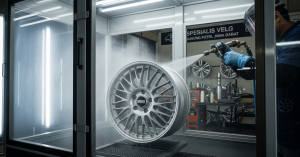 Jasa Vapor Blasting Velg Motor & Mobil Kinclong Seperti Baru