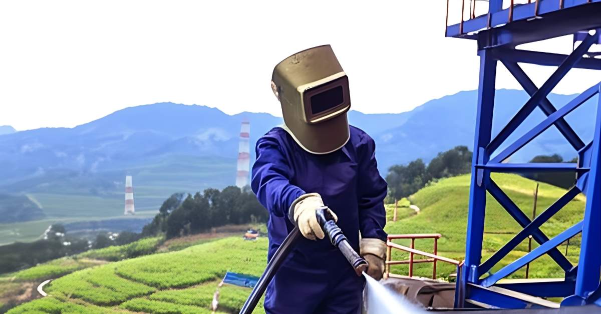 jasa sandblasting PT. ELTAMA PRIMA INDO DI daerah Semarang