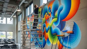 Jasa Seni Mural Kantin untuk Estetika dan Kenyamanan