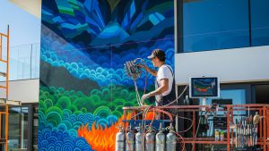 Jasa Seni Mural Villa untuk Desain Hunian Mewah