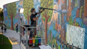 Jasa Seni Mural Taman Kota Inovatif