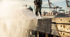 Jasa Hydroblasting Dock Cleaning