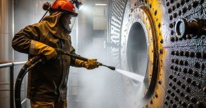 Jasa Hydroblasting Power Plant