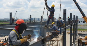 Jasa Welding Struktur Gedung | Konstruksi Baja Profesional