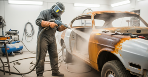 Jasa Sandblasting Mobil Cepat & Berkualitas