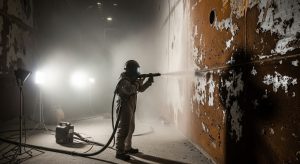 Jasa Sandblasting Tangki Ballast