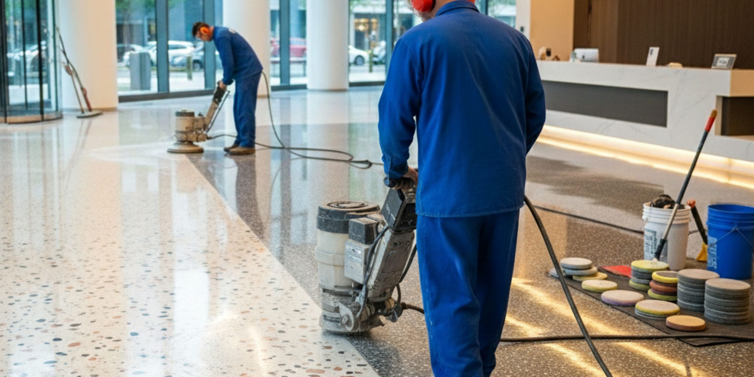 Jasa poles teraso profesional