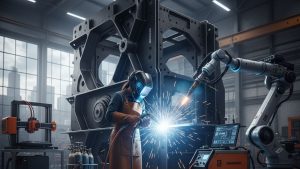 Jasa Welding Rangka Mesin Industri dan Tenaga Bersertifikat