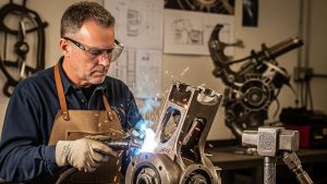 Jasa Welding Dudukan Motor Penggerak Profesional dan Presisi