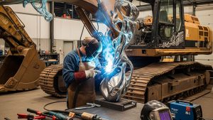Jasa Welding Excavator, Bulldozer, Backhoe, dan Loader dengan Servis Alat Berat Profesional