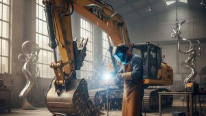 Jasa Welding Arm & Boom Alat Berat Berkualitas