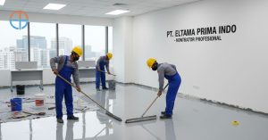 Jasa Kontraktor Epoxy Lantai Perkantoran | Eltama