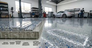 Jasa Epoxy Multilayer Gresik untuk Lantai Industri