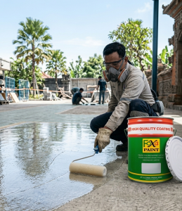 Jasa Epoxy Clear Coating Bali Proteksi Lantai High-End untuk Industri