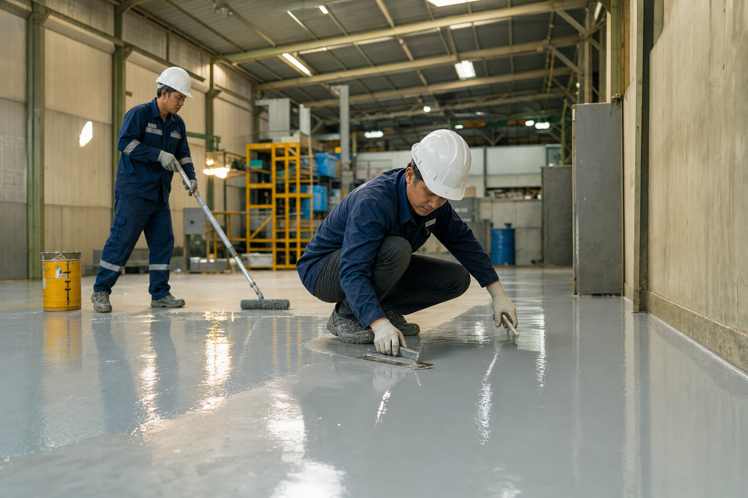 Jasa Epoxy Mortar Coating Bogor