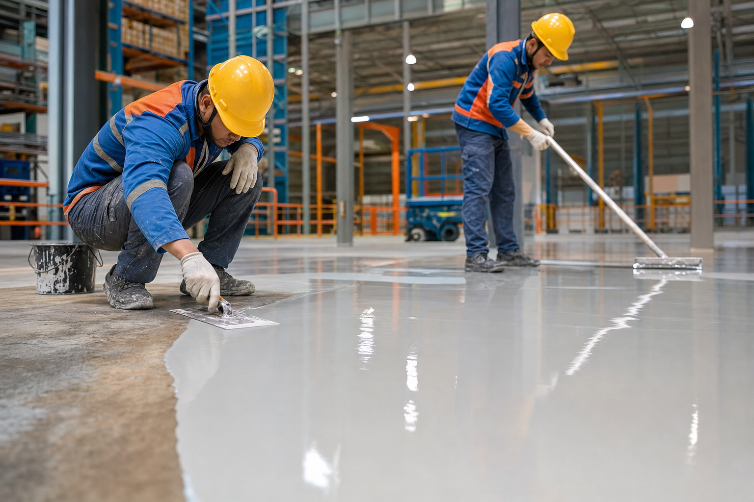 Jasa Epoxy Self Levelling Aceh