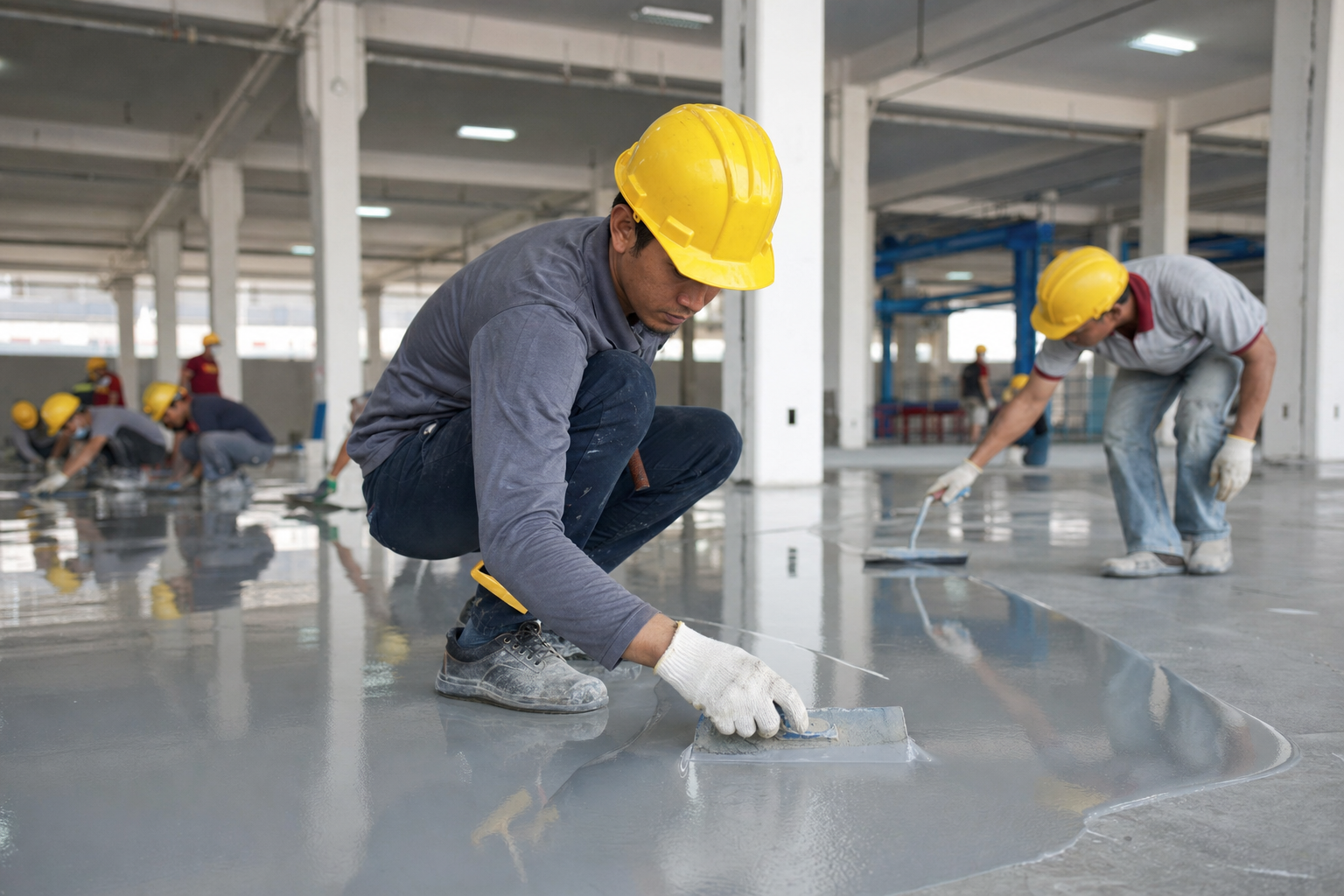 Jasa Epoxy Self Levelling Gresik