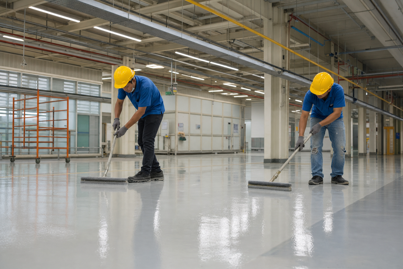 Jasa Epoxy Self Levelling Palembang