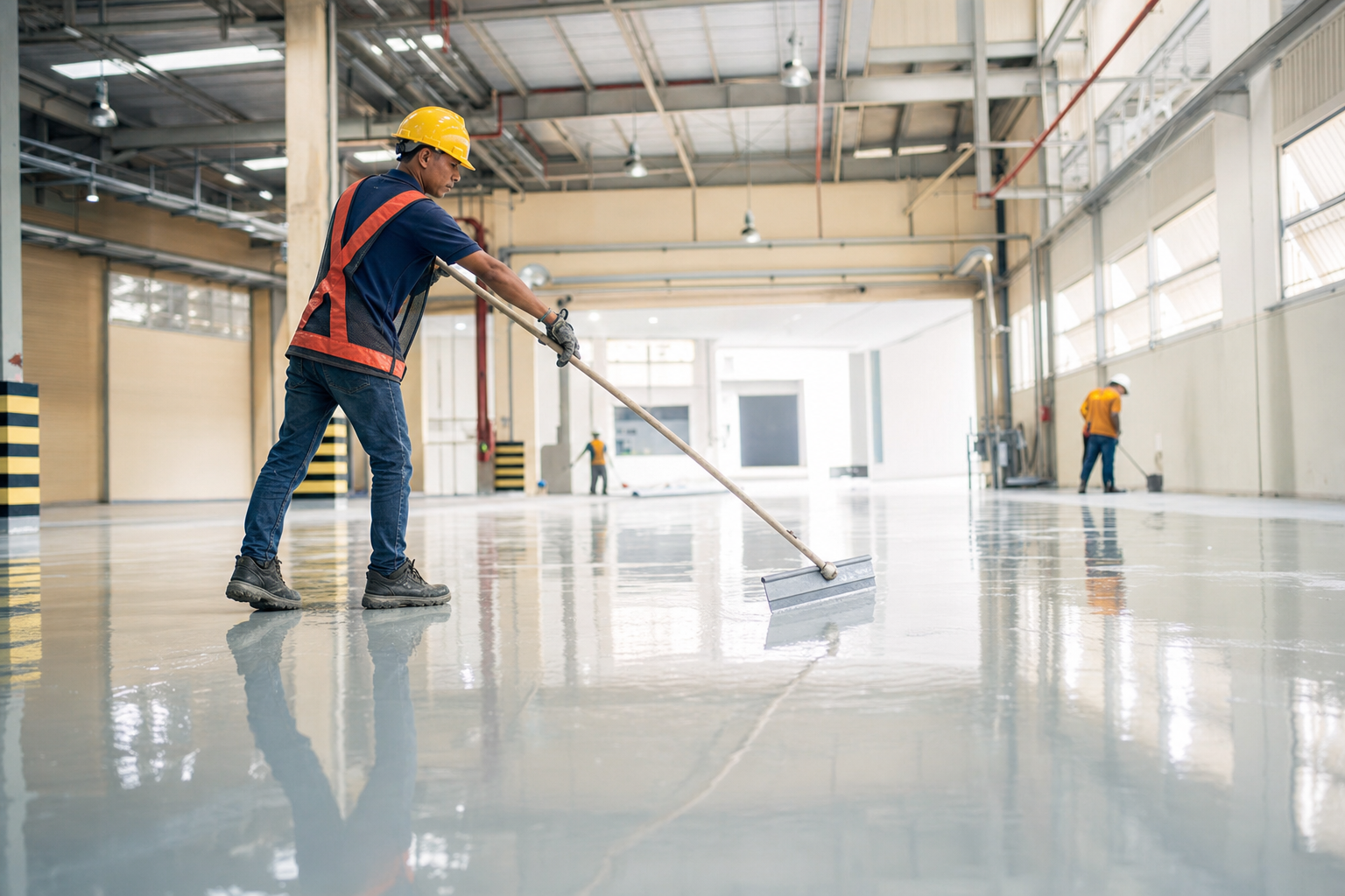 Jasa Epoxy Self Levelling Samarinda